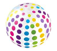 Bola Colorida Inflable - Bullo En La Bola De Playa | Arco iris Gigante Para Diversión A Bordo Piscina, Eventos De Verano, Actividades De Jardín, Deportes Acuáticos, Juegos De Fiesta, Juego De