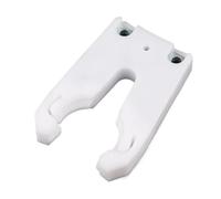 Bola de acero inoxidable Abrazadera for portaherramientas O20 O25 O30 T30 63F, hierro + goma ABS a prueba de llamas(10Pcs N30)