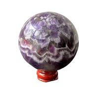 Bola de amatista de ensueño pulida de 6-7 cm for decoración del hogar