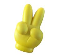 Bola De Antena De Coche De Gesto De Mano - Suministros De Decoración Al Aire Libre Amarillo, Decoración Del Techo Del Coche | Una Mascota De Material De Espuma Único Que Le Permite Encontrar