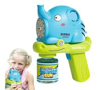Bola de automática, Fabricante automático de Burbujas | Elefante de Dibujos Animados Bubble Maker Battera operado,Lindas Piezas eléctricas de Mano al Aire Libre para Fiesta de cumpleaños de