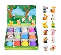 Bola de Baño Artesanal 12 Piezas de Sales de Baño Naturales con de Animal