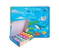 Bola de baño con juguetes en él | Bola de baño colorida portátil con juego de burbujas - Bola de baño segura,Niños, Chicas, Hija, Amigos, Tiempo Familiar, Jardín, Piscina, Hogar, Tiempo de juego