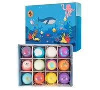 Bola de Baño de Burbujas SPA 12 Piezas Diseño Animales Marinos Limpiador