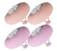 Bola De Baño De Girasol 2 En 1 4Pcs Scrub Bath Ball Masaje Bath Ball Loofah Esponja Cepillo Accesorios De Baño Color7