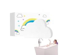 Bola de baño para niña | Placer seguro arco iris juego de nubes - juguete para bañera, para hijos, hijas, tiempo familiar, jardín y piscina, hogar, tiempo de juego, juego de agua