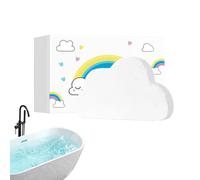 Bola de baño para niñas | Placer seguro nubes juego de ducha y baño bola de baño para niñas, hijos, hijas, amigos, tiempo familiar, jardín, piscina, hogar, juego de agua