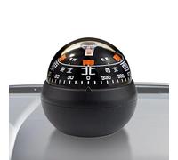 Bola de brújula de coche, herramienta de navegación de brújula, brújula de navegación de barco, soporte de brújula para salpicadero, bola de brújula de vehículo, brújula de dirección luminosa, bola de