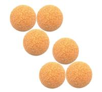 Bola de Corcho Natural 8 cm x 6 unidades - Pelota para Masaje, Tapón para Garrafas, Elemento Decorativo y Juguete Ecológico