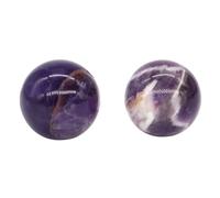 Bola De Cristal 16 18 20 25 30 40 mm Esfera de amatista Espécimen mineral Decoración del hogar