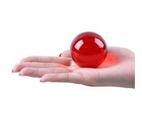 Bola De Cristal 30 40 50 60 mm Red K9 Esfera de vidrio Accesorios decoración del hogar
