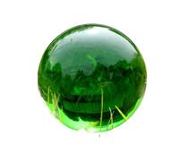 Bola De Cristal Adorno artesanal de fotografía con esfera cristal cuarzo verde 30mm-100mm