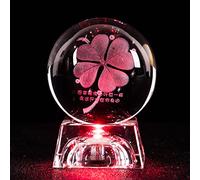 Bola de cristal con diseño de planetas del sistema solar 3D, bola de cristal grabada, bola de cristal en miniatura, decoración del hogar, 60 mm, E, 60 mm