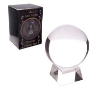 Bola de Cristal (con Soporte y Caja Regalo), 10 cm