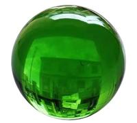 Bola de Cristal de Color, Atrapasol de Cristal, lleve sus Bolas de Cristal Consigo, para Decoraciones Del Hogar y para Regalar(Green,8cm/3.1in)