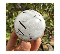 Bola de cristal de cuarzo de pelo negro turmalina Natural Beautifu Inicio Colecciones