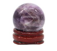 Bola De Cristal Decoración del hogar de la colección mineral globo cuarzo esfera piedra 30m m