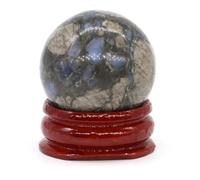 Bola De Cristal Decoración del hogar de la colección mineral globo cuarzo esfera piedra 30m m