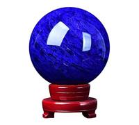 Bola de Cristal Esfera Natural, Bola de cristal for decoración fotográfica Feng Shui azul, varios tamaños(200mm)