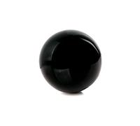 Bola de cristal grande de 40 mm, esfera de obsidiana negra natural asiática, bola de solo 4 cm