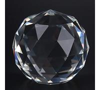 Pssopp Bola de Cristal de Corte Transparente 60 / 80mm prismas Transparentes prismas de Cristal de Corte de Bola para decoración de fotografía de Hotel en casa(60 mm)