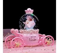 Bola De Cristal Musical con Agua Y Purpurina Que Flota Al Son La Musica Una Experiencia Sensorial Unica(B)