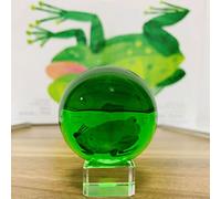 Bola de cristal púrpura de la fotografía de la bola de cristal de 30/40MM, verde, 30MM sin base
