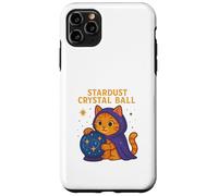 Bola de Cristal Stardust Mystic Cat Carcasa para iPhone 11 Pro MAX