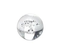 Bola de cristal transparente para paisajismo, decoración de fuente de agua, pecera, sala de estar, fotografía en casa, fortuna, 3 cm, bolas de burbujas