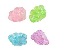 Bola de cuentas antiestrés juguete colorido 9cm bola de estrés crujiente