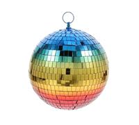 Bola De Discoteca - Bola De Espejo Reflectante Colgante | Bolas De Discoteca Navideñas Con Degradado Reflectante, Bola De Discoteca Decorativa, Ideal Para Clubes De DJ, Fiestas De Navidad, Carnaval Y
