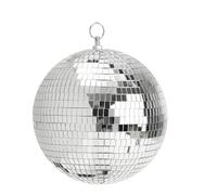 Bola De Discoteca Bola de espejos giratoria cristal 25 cm o 30 diámetro, efecto discoteca, luz reflectante colgante for fiestas y escenarios(Diameter 20CM)