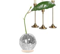 Bola De Discoteca Cherry - Bola De Discoteca Con Espejo De 5,91 Pulgadas | Lo Más Destacado De La Decoración De : Decoración De Bolas De Poliestireno Con Reflejo De Espejo Y Diseño De Hojas Par