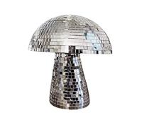 Bola de discoteca con forma de seta con forma de seta con espejo, para decoración de casa, escenario, boda, fiesta