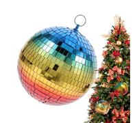 Bola de discoteca, degradado de color, degradado de Navidad, espejo de reflectante, bola de mosaico, bola láser de mosaico, bola de espuma para carnaval, decoración navideña