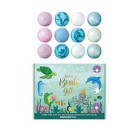 Bola de ducha - Productos de cuidado corporal hechos a mano para baño de espuma, 12 piezas, bola de baño para la ducha, para adolescentes, niñas, hogar, guardería, hotel, bañera, de cumpleaños
