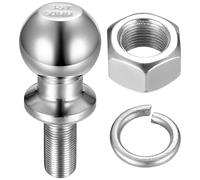 Bola de Enganche de Remolque, 50 mm 3,5T Enganche de Remolque con Cabeza de Bola, Ø22 mm Bola de Remolque con Rosca, Perno de Cabeza de Bola, Rótula de Bola para Tractor Quad ATV