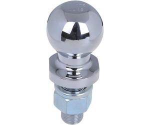 Bola de enganche para remolque, perno esférico de 2 t, riel agrícola recto, 50 mm