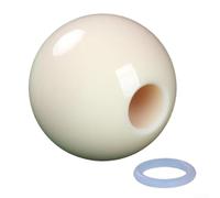 Bola de entrenamiento de billar y billar con soporte de resina estable para ayudar a los jugadores a desarrollar un mejor equilibrio y precisión de tiro durante la práctica (16 mm)