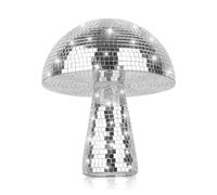 Bola de Espejo,Espejo de Seta Discoteca,Bola de Discoteca Espejos,Bola de Discoteca para Colgar,Bola Reflectante para Decoración del árbol de Navidad,Fiesta y Decoración del Hogar