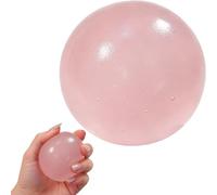 Bola de espuma de aceite de coco hecha a mano, bola de mochi de cristal hecha a mano, 2026 nueva actualizada, alivio de ansiedad, ideal para relajarse mientras aprende y trabaja (4 x 4 cm)