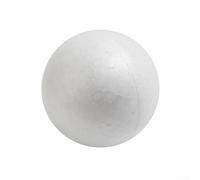 Bola de espuma de poliestireno blanco para decoración floral de boda, redonda sólida para bricolaje para centro de mesa de árbol dulce, 6 cm