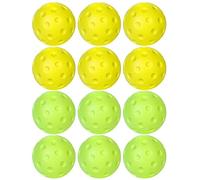 Bola de Espuma Genérica - 2.91 Pulgadas 12 Piezas Bolas De Niña Silenciosas, Paquete De Pelotas Deportivas De Bajo Ruido | Desarrollo de Habilidades De Rebote Controlado, De Swing De Golf