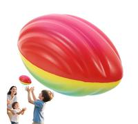 Bola De Espuma Silenciosa - Entrenamiento De Bola De Ruģby Para Niños | Fácil De Comprender Bolas Hinchables | Fútbol Emulación Suave Pequeños | Juguete Colorido Agarre Sólido Del Equipo Práctica