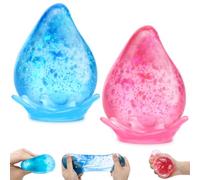 Bola de estrés con gotas de agua para aliviar la ansiedad y el estrés