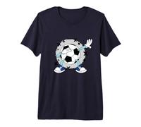 Bola de fútbol de Dibujos Animados Camiseta Premium