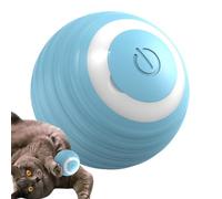Bola de gato automática: juguete rodante interactivo, bola inteligente recargable | Motion Activado LED Tie Dentitud Orb, Ball para mascotas de ejercicio al aire libre para dormitorio, patio trasero