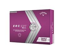 Callaway ERC Soft 2023 Blanco Triple Track Pink Pelotas de golf