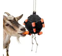 Bola de golosina para caballos - Dispensador de alimentación de heno de 55 x 25 cm, juguete de recompensa de zanahoria para caballos, ganado vacuno y ganado pequeño, de juego interactivo | Ju