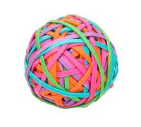 Bola de Gomillas Elásticas Q-Connect Nº 5 100 Unidades Colores Surtidos